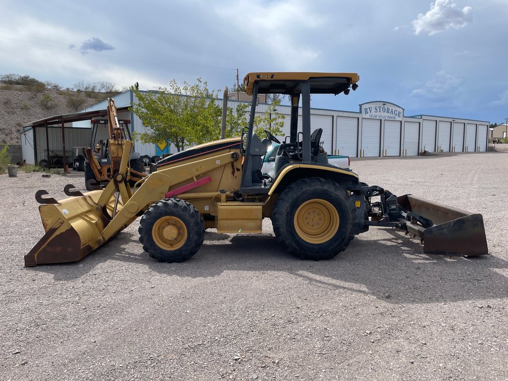 CAT 416D Loader with Gannon (Offsite in Elephant Butte, NM)