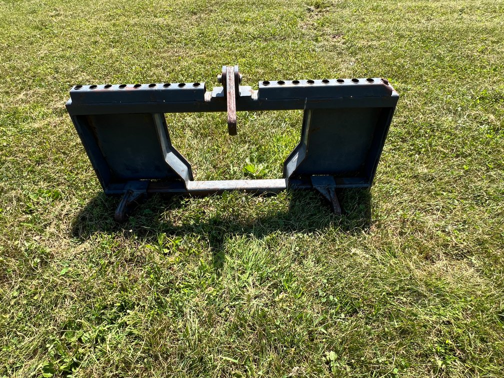 Skid Steer 3 Point Adapter Plate