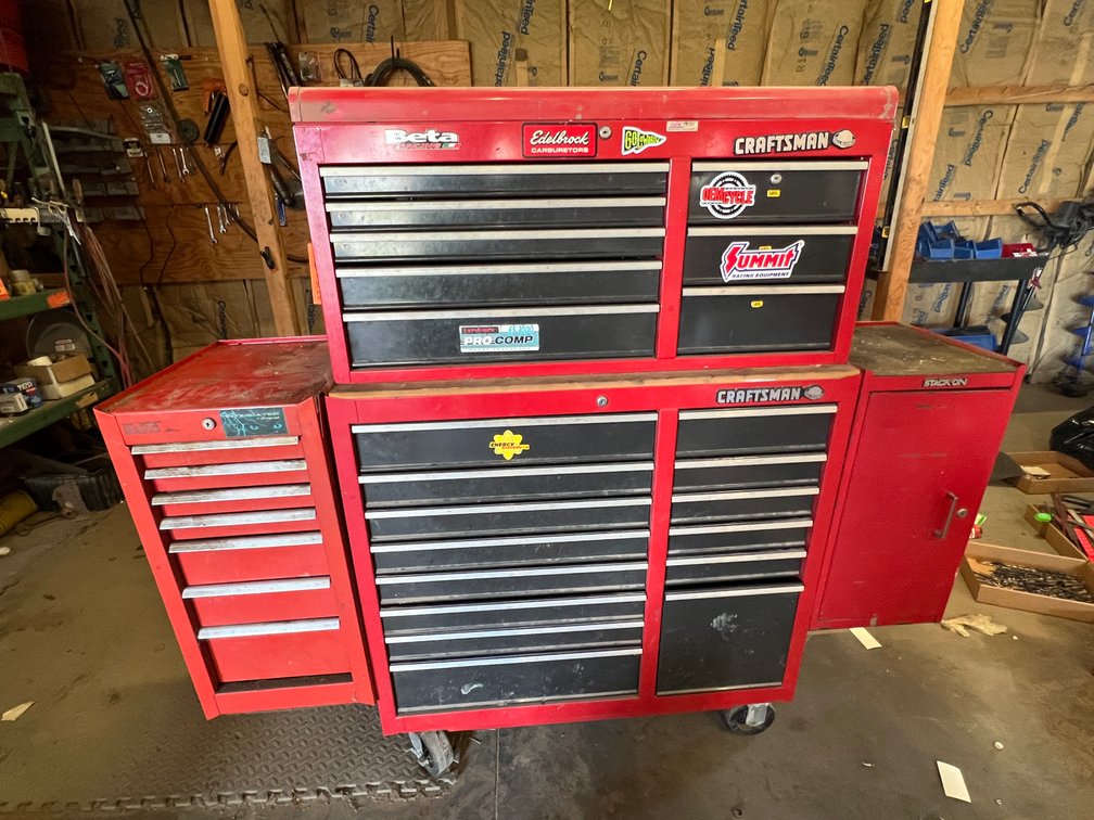 Large Craftsman Rolling Toolbox