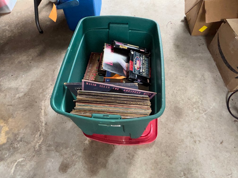 Vintage Records, Books, Games, and More
