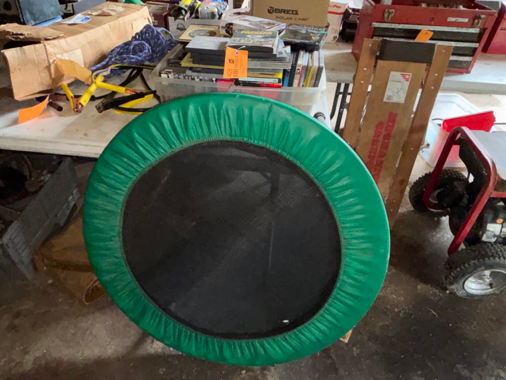 Kid's Trampoline and DVDs