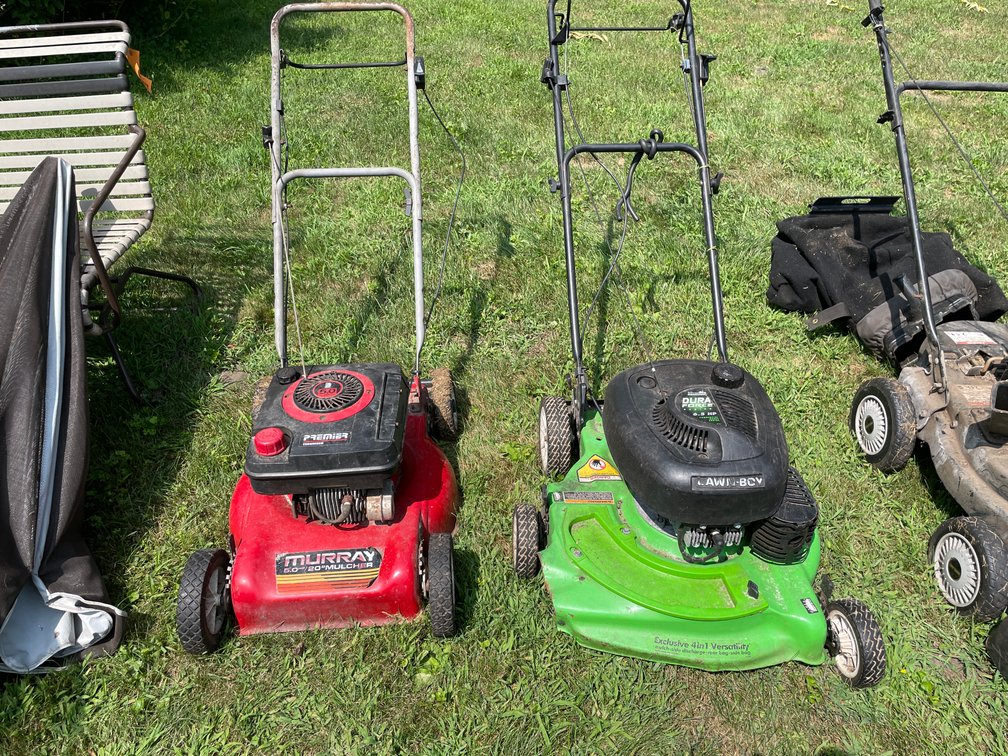 (2) Push Mowers