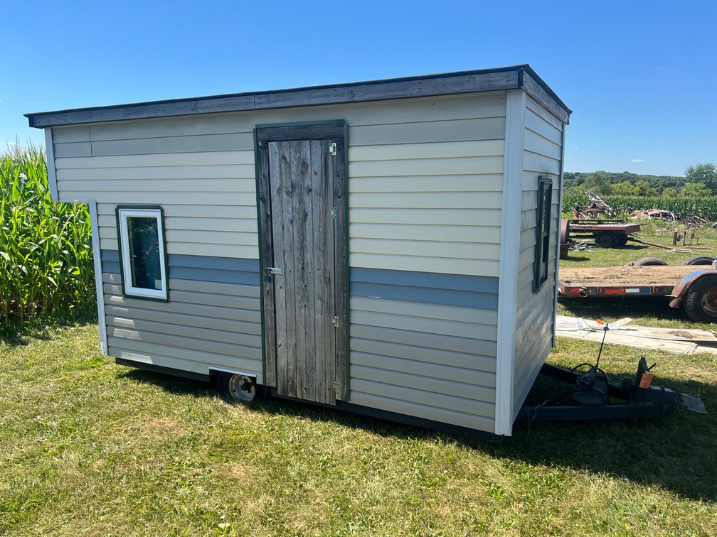 Ice Shack on Wheels
