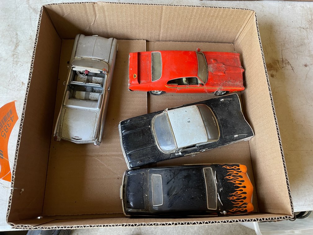 (4) Toy Collector Cars
