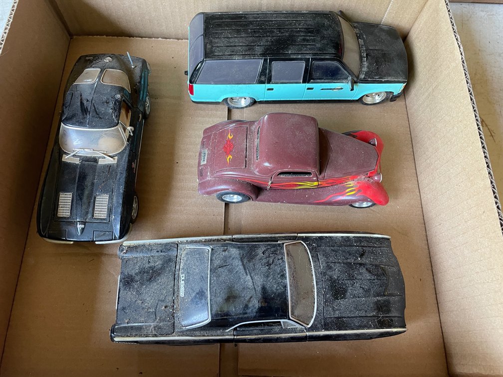 (4) Toy Collector Cars