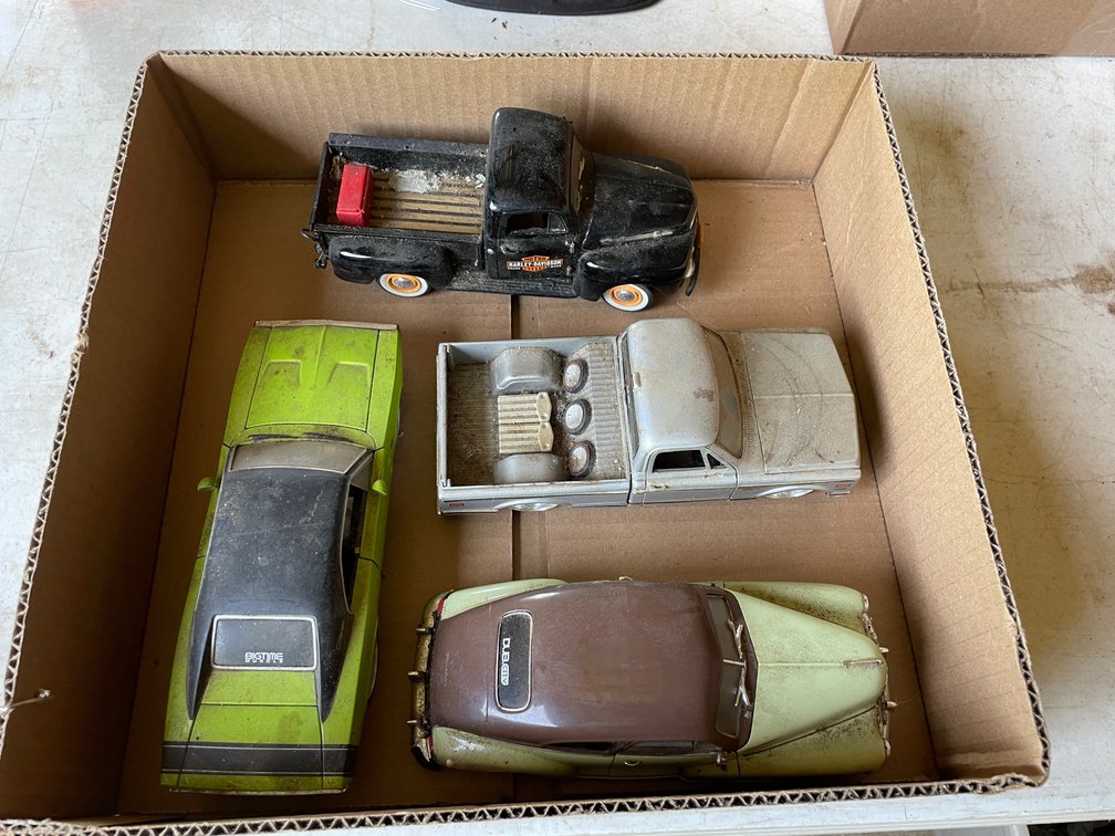 (4) Toy Collector Cars