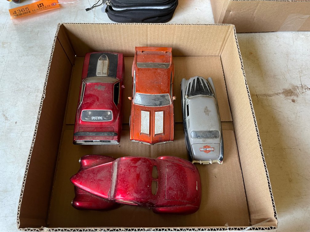 (4) Toy Collector Cars