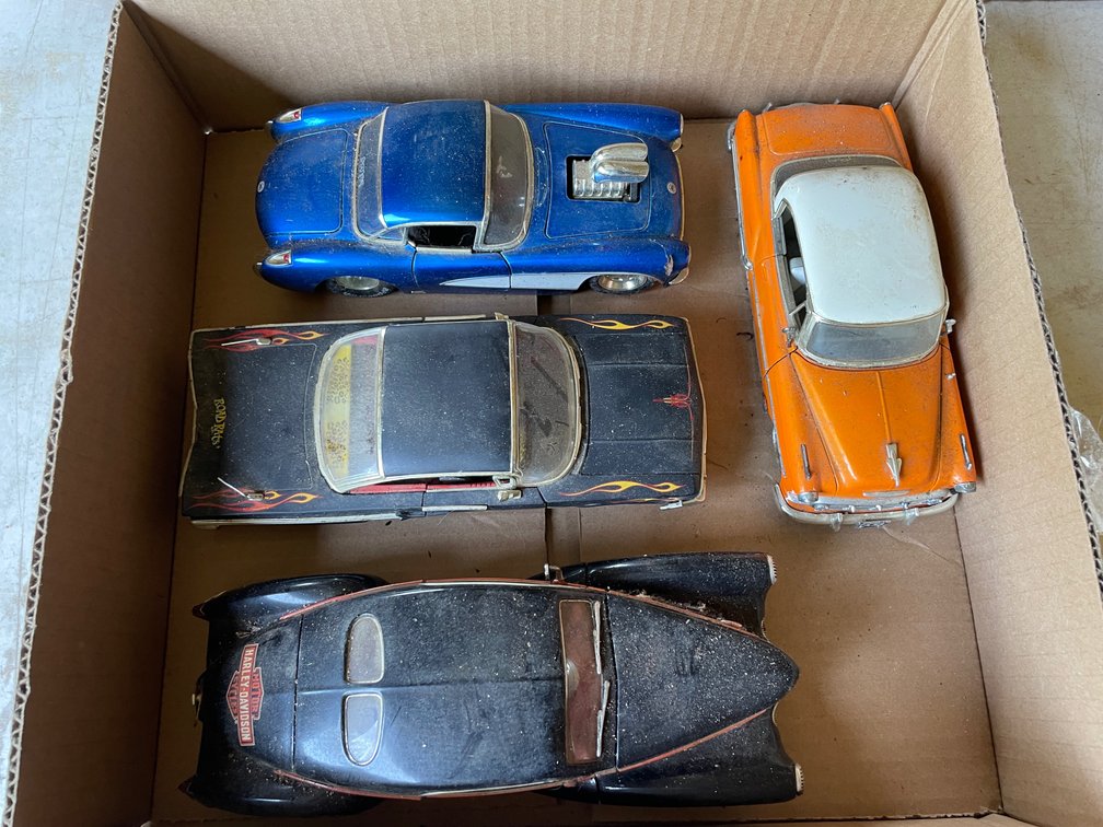 (4) Toy Collector Cars