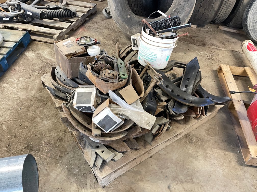Pallet of Tillage Equipment Parts
