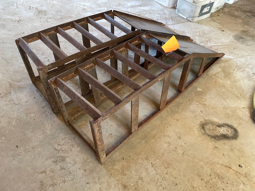 (2) Steel Car Ramps
