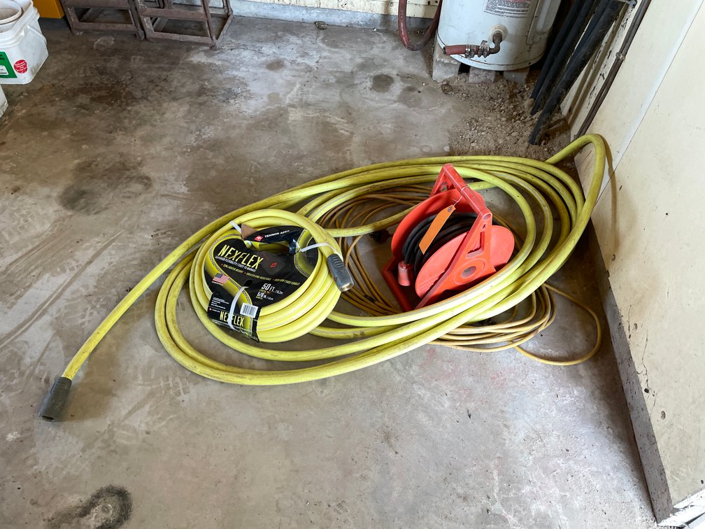 Extension Cords and Garden Hoses