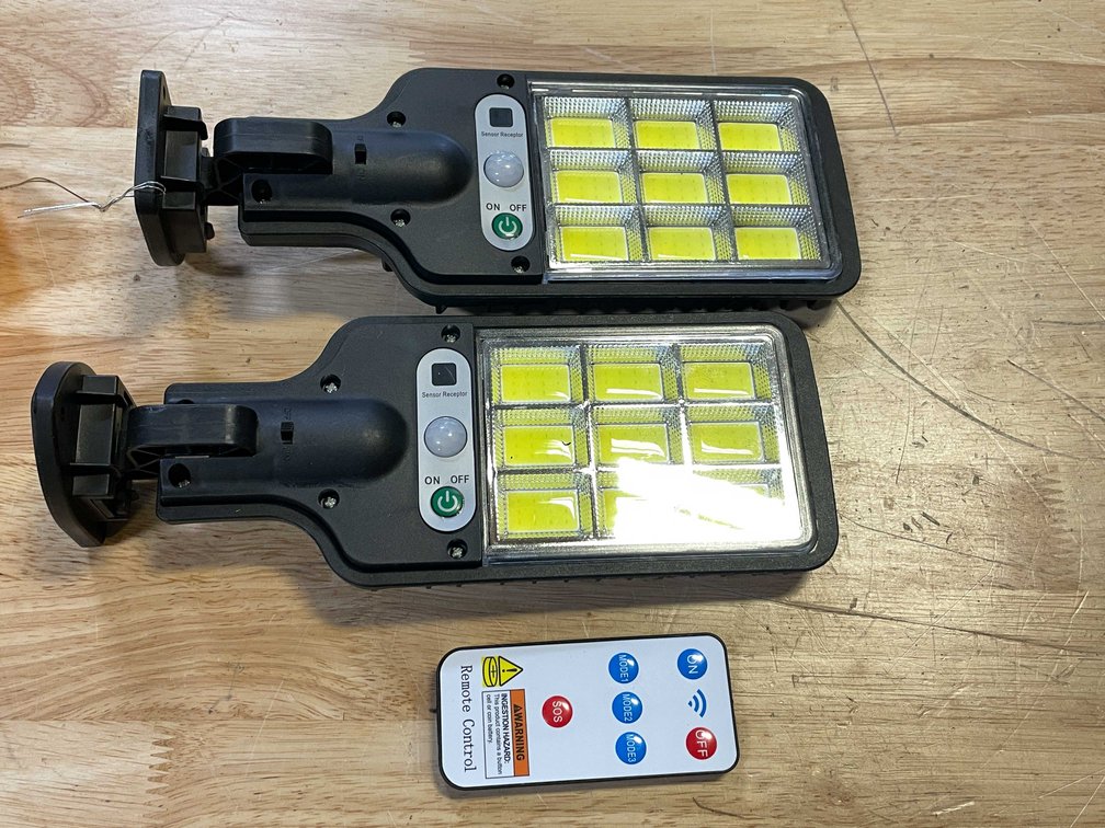 (2) LED Parking Lot/ Yard Lights (PR13)