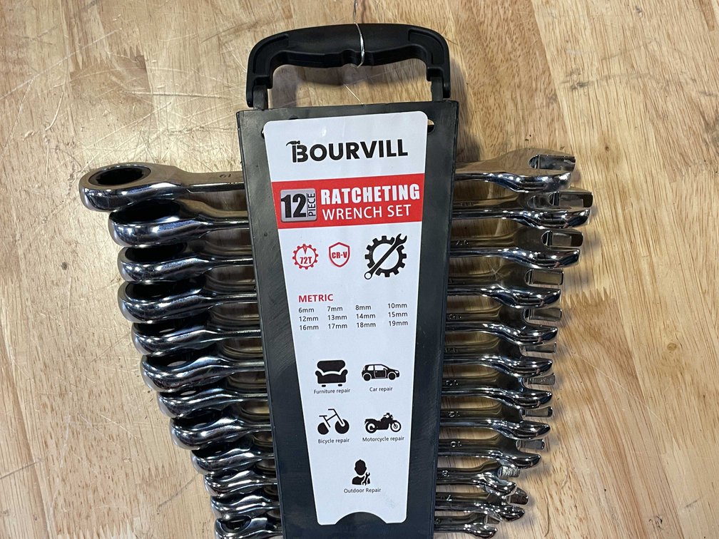 Bourvill Metric Ratchet Wrench Set (PR13)