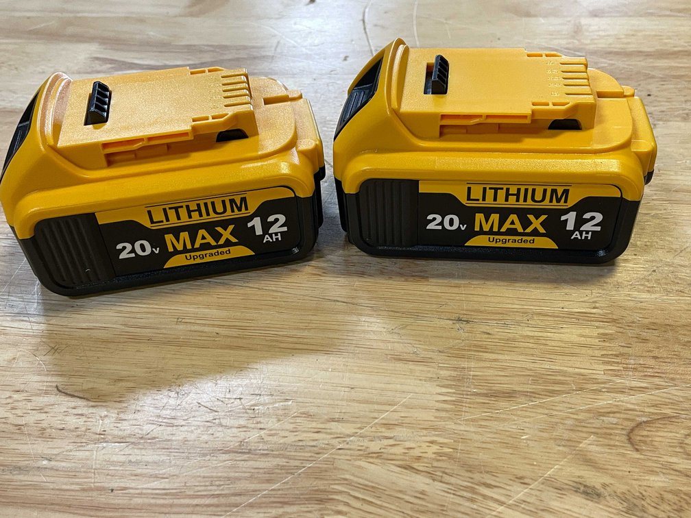 (2) 20 Volt DeWalt Compatible Batteries (PR13)