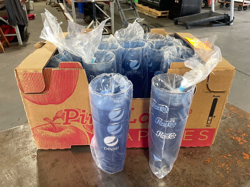 (45) Pepsi Plastic Cups (T4)