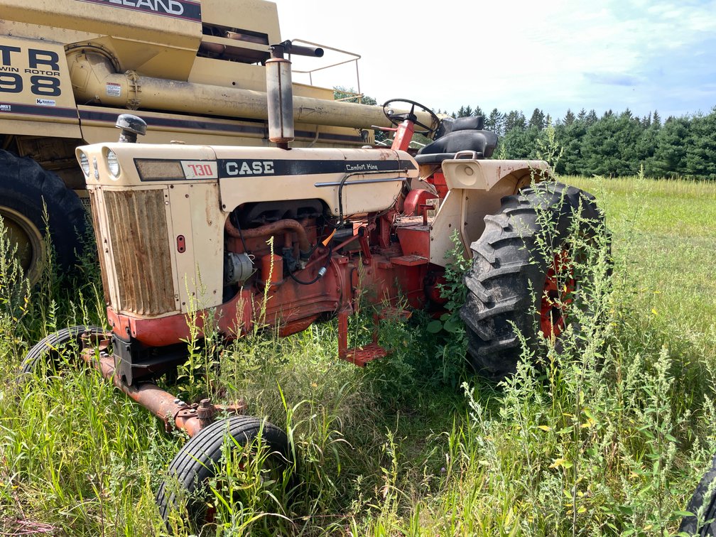 Case 730 Gas Wide Front Tractor
