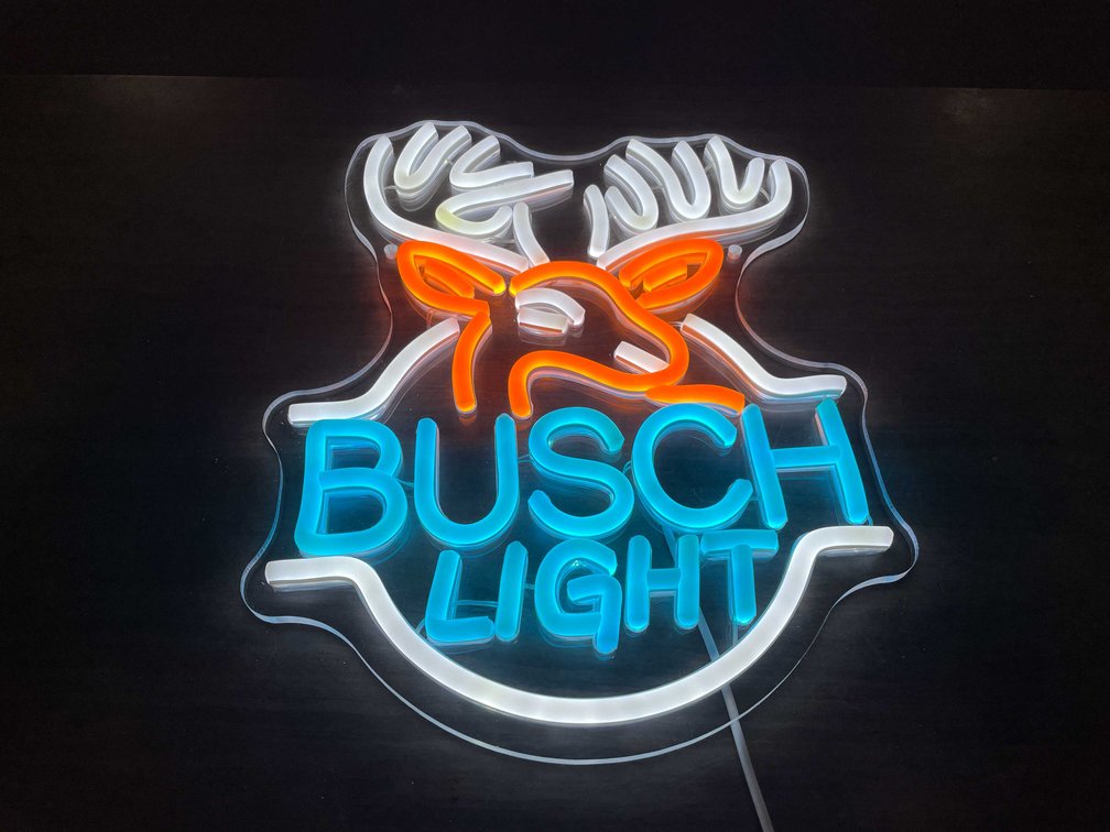 Busch Light Buck Deer LED Neon Sign (T3)