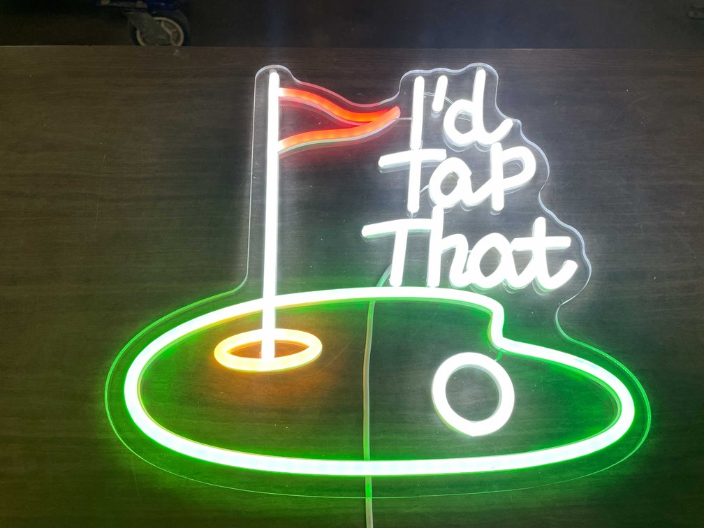 I'd Tap That Golfing LED Neon Sign (T3)
