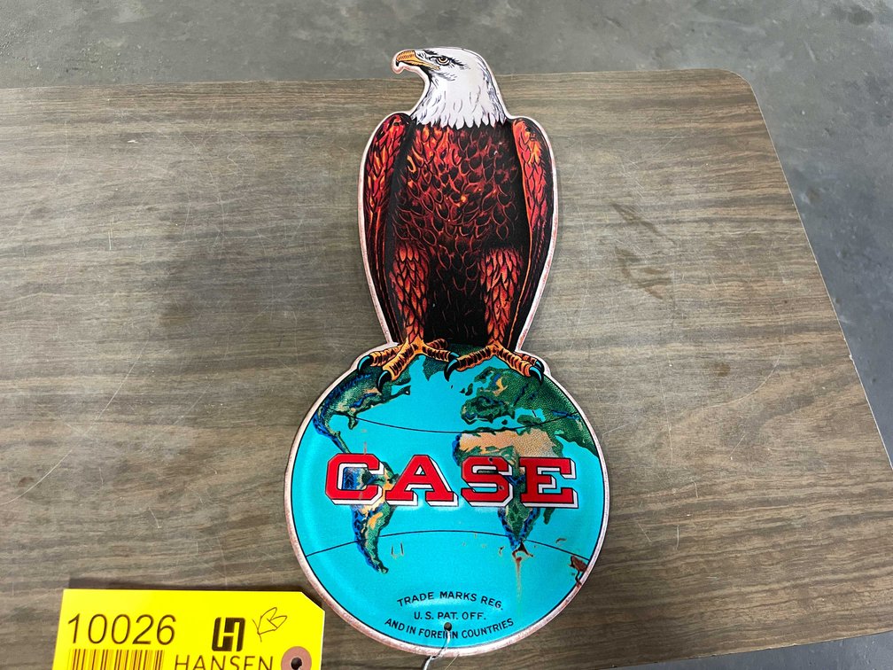 Case Metal Sign