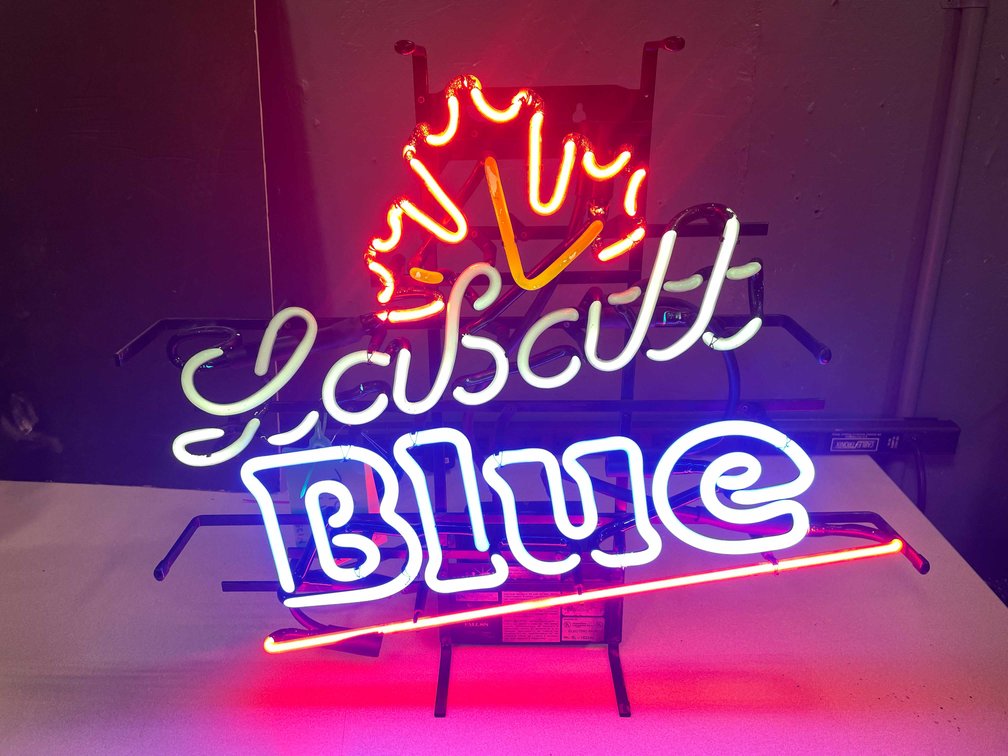 Labatt Blue Neon Sign