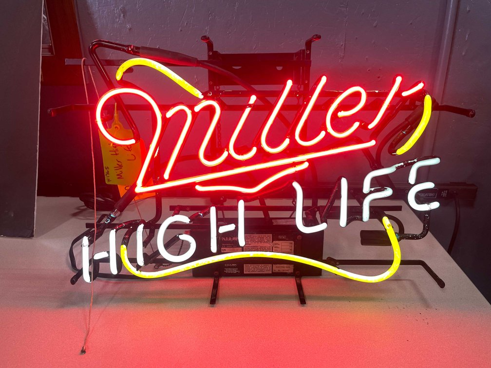 Miller High Life Neon Sign