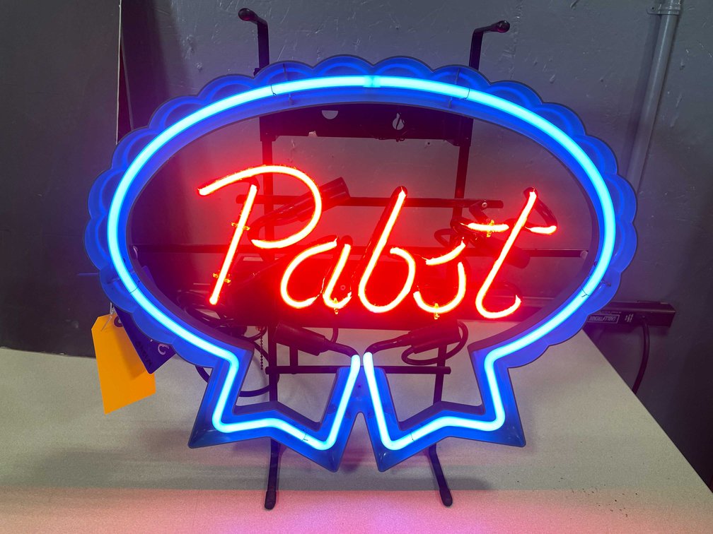 Pabst Neon Sign