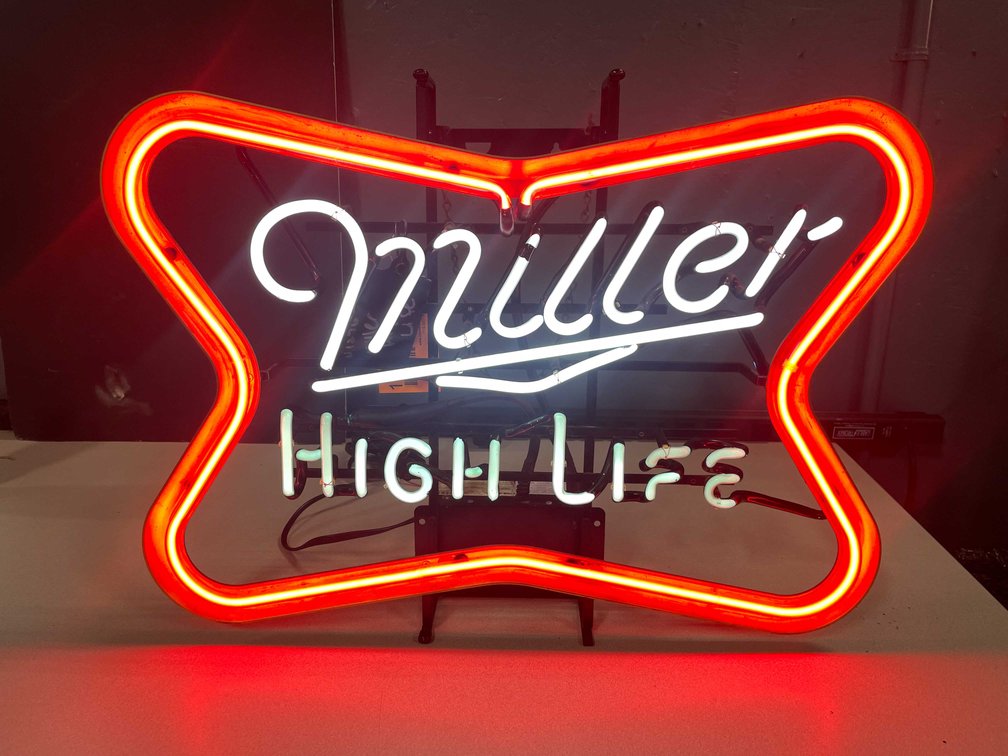 Miller High Life Neon Sign