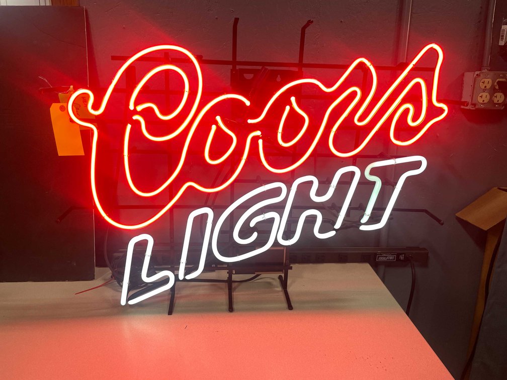 Coors Light Neon Sign