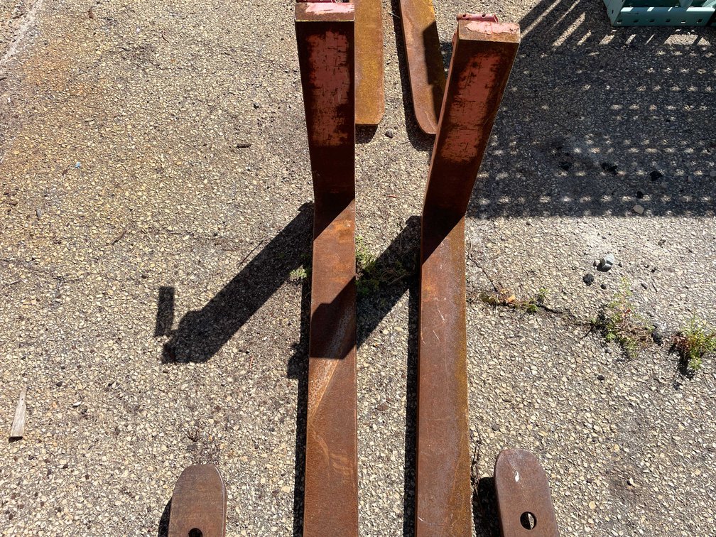 Pair of Forklift Forks (SHED)