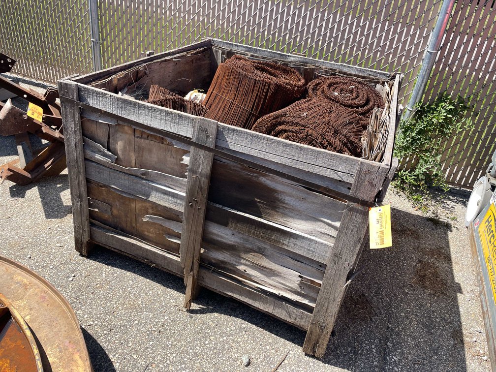 Crate of Concrete Wire (O10)