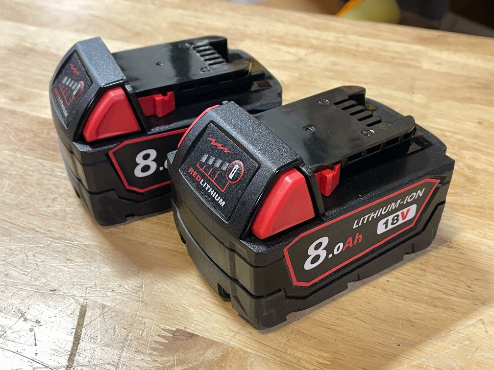 (2) 18V Batteries (PR12)