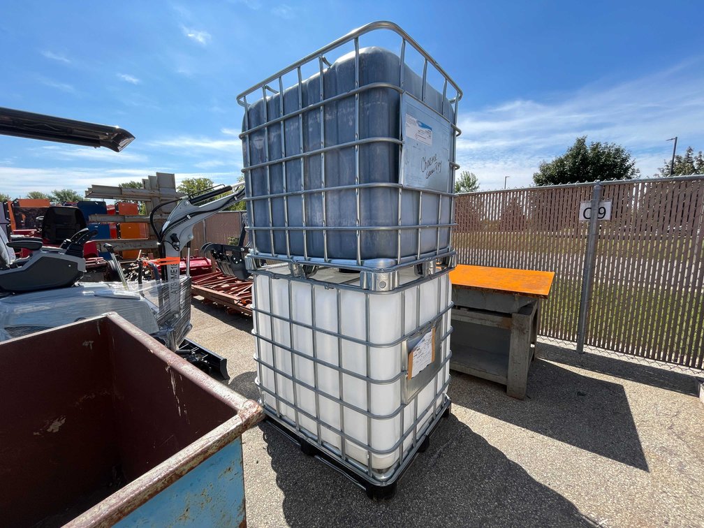 (2) 275 Gallon IBC Caged Totes (O9)