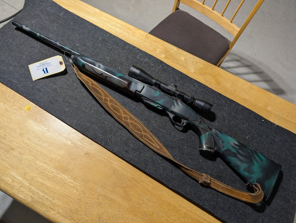 Remington 7400, 30.06, serial #8166587