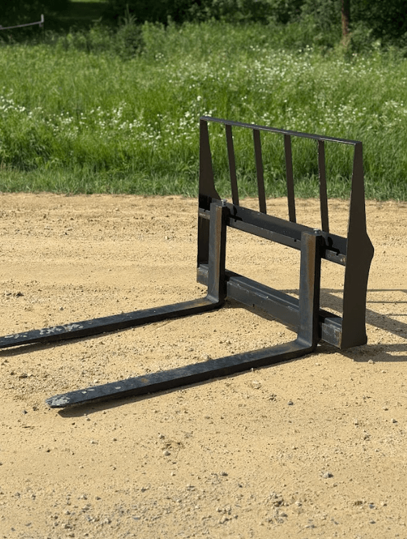 4' Skid Steer Pallet Forks