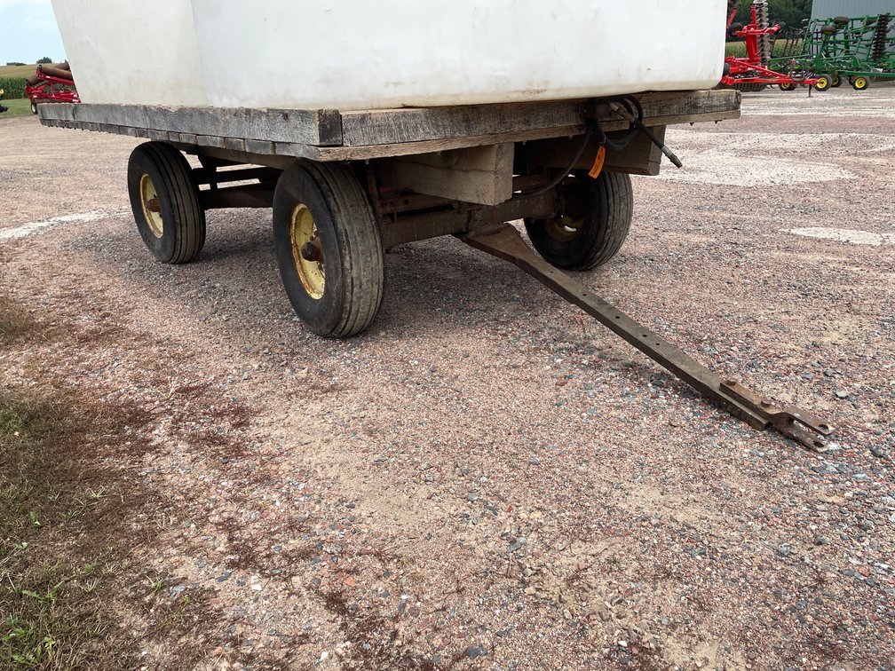 Flatbed Hydraulic Dump Wagon