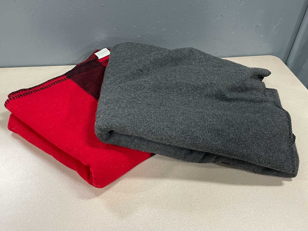 (2) Wool Blankets (T4)