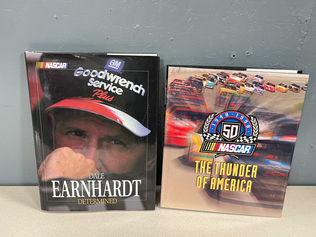 (2) Dale Earnhardt Books (T4)