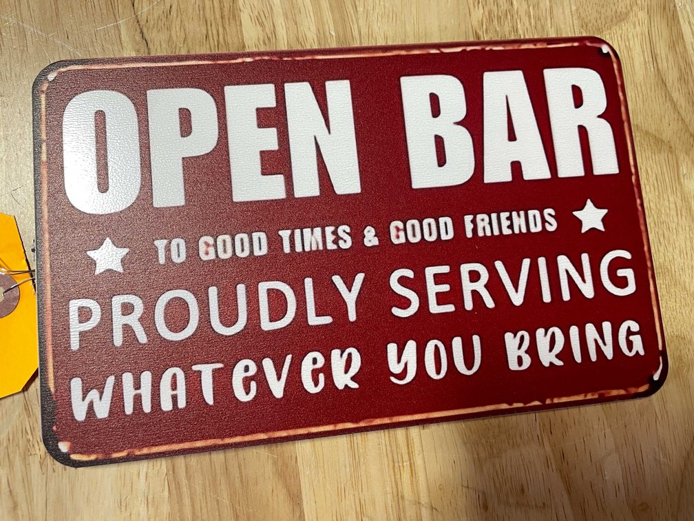 Collectible Novelty Sign (T2)