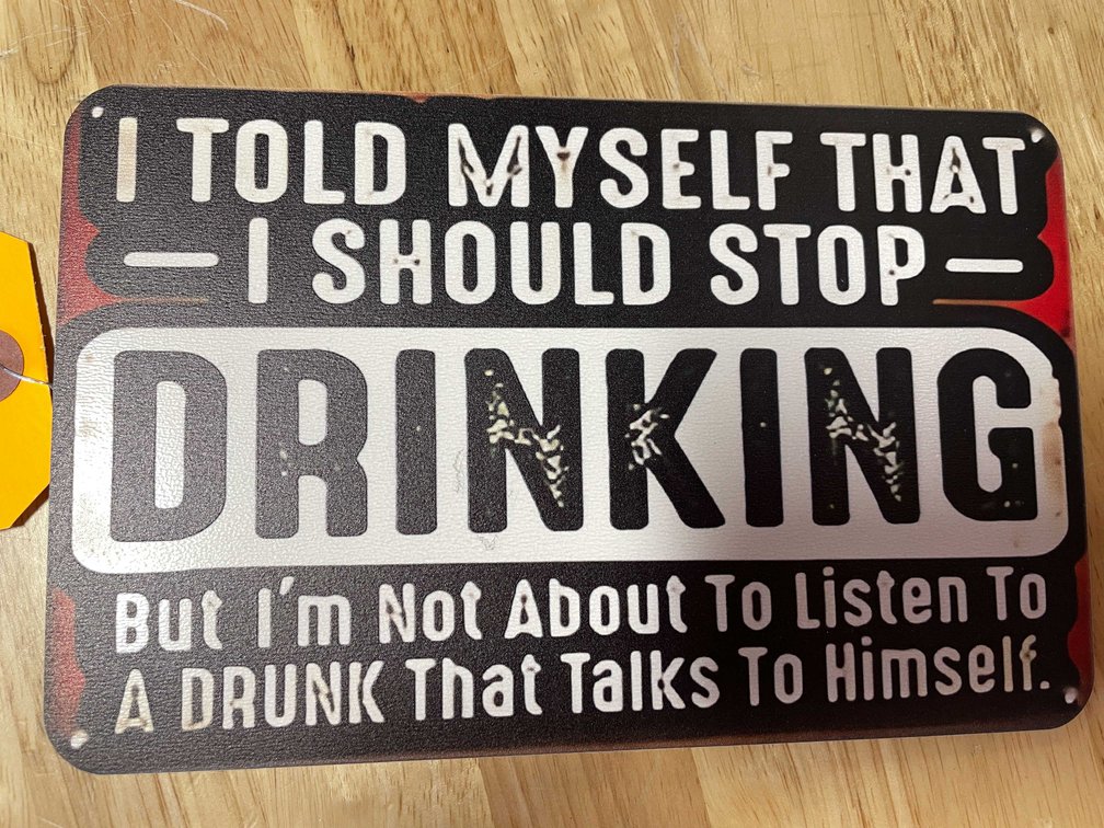 Collectible Novelty Sign (T2)
