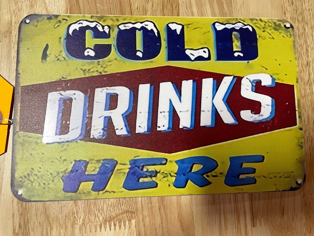 Collectible Novelty Sign (T2)