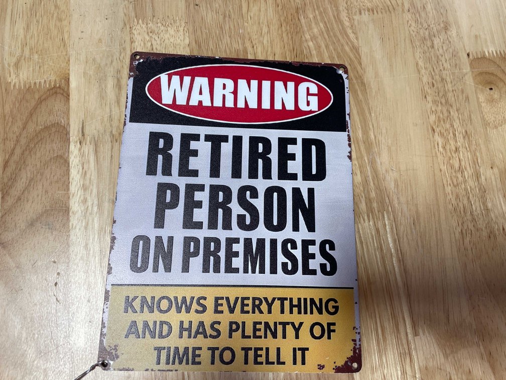 Collectible Novelty Sign (T2)