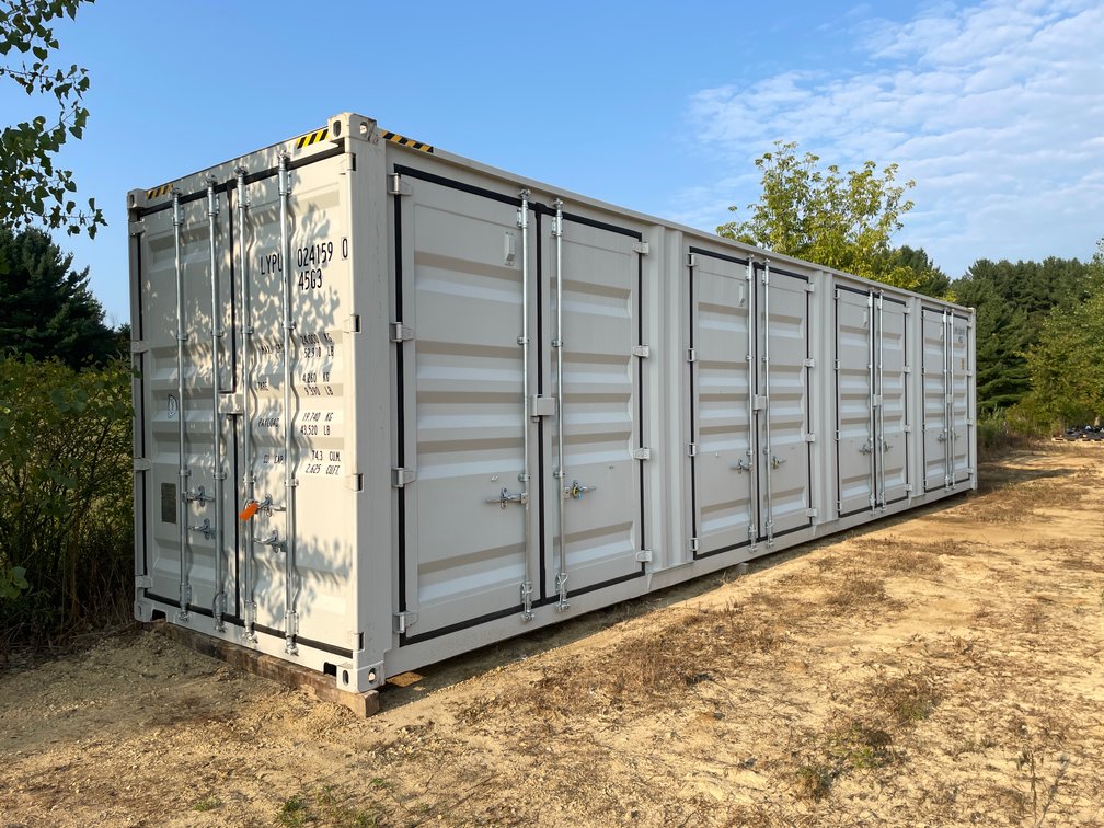 40' High Cube Multi-Door Shipping Container