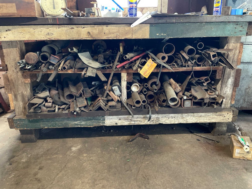 Bench and Bottom Contents