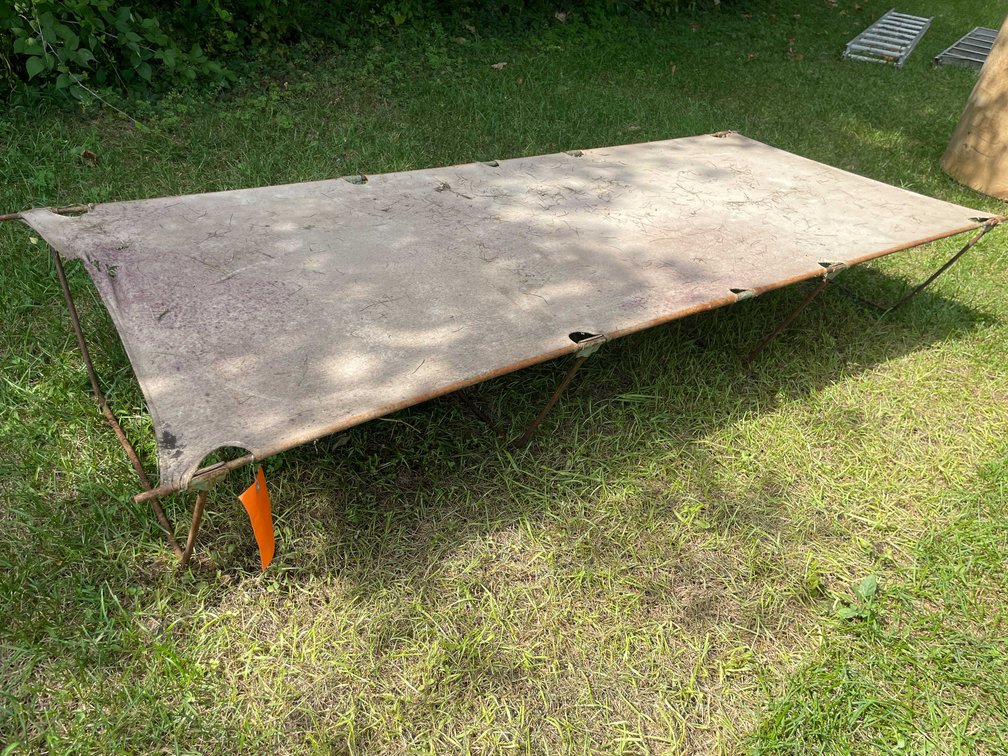 Vintage Camping Cot