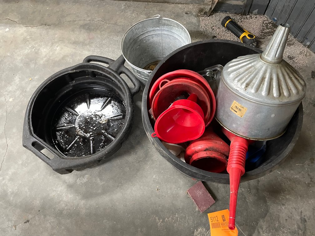 Shop Rags and Funnels