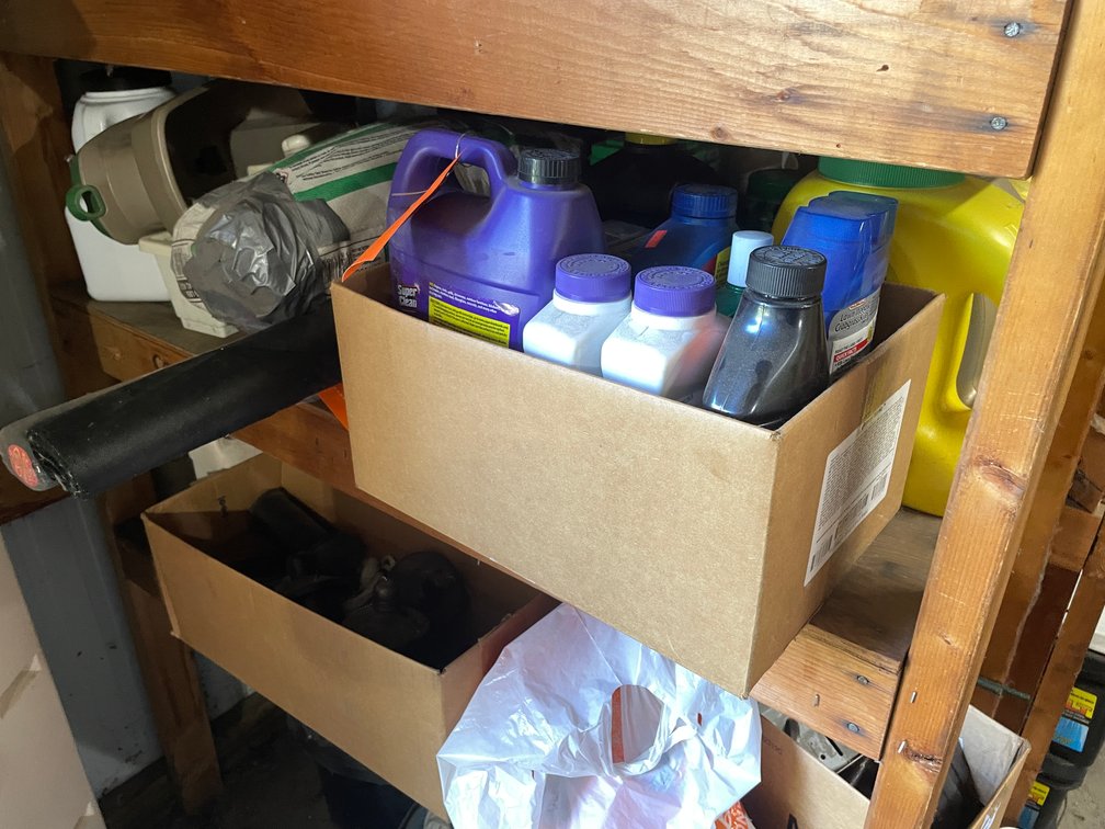 Contents of (2) Shelves