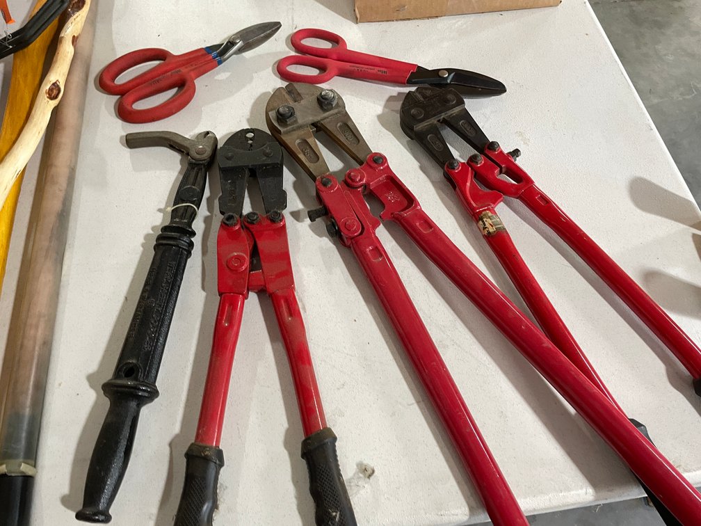 Bolt Cutters, Shears and Nail Puller
