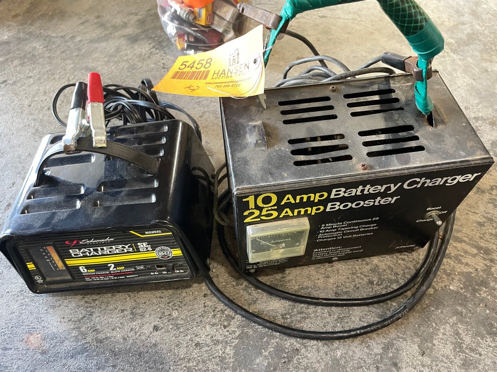 (2) Battery Chargers