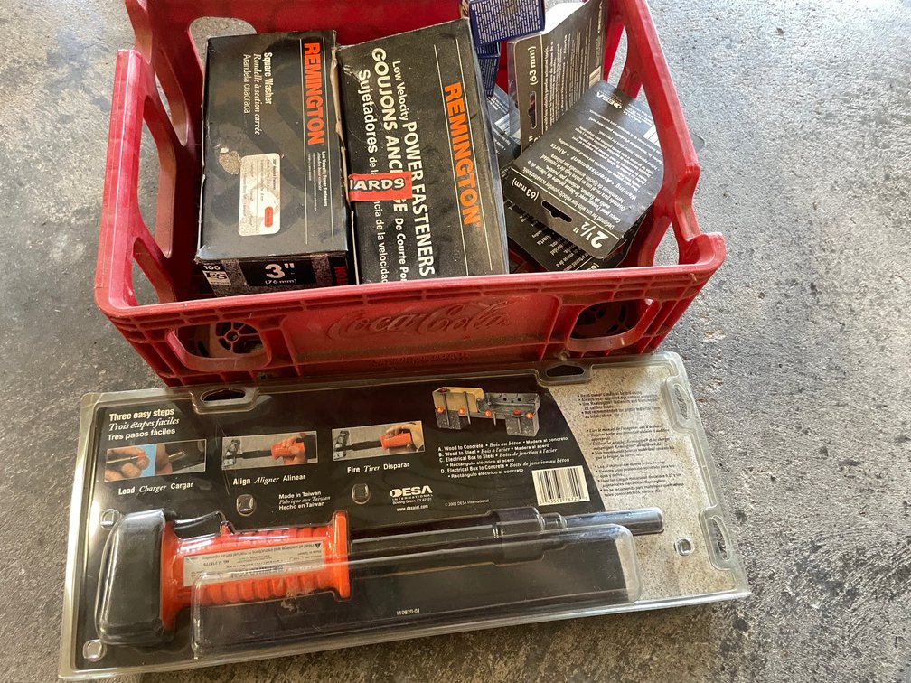 Remington Nail Driver and Nails