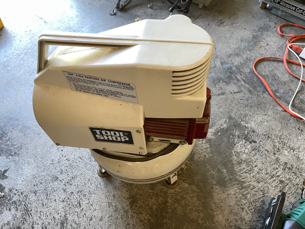 Tool Shop Pancake Air Compressor